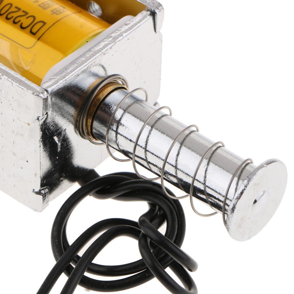 Open Vending Machine - Elektromagnet Solenoid Open Frame 34.5mm Stroke