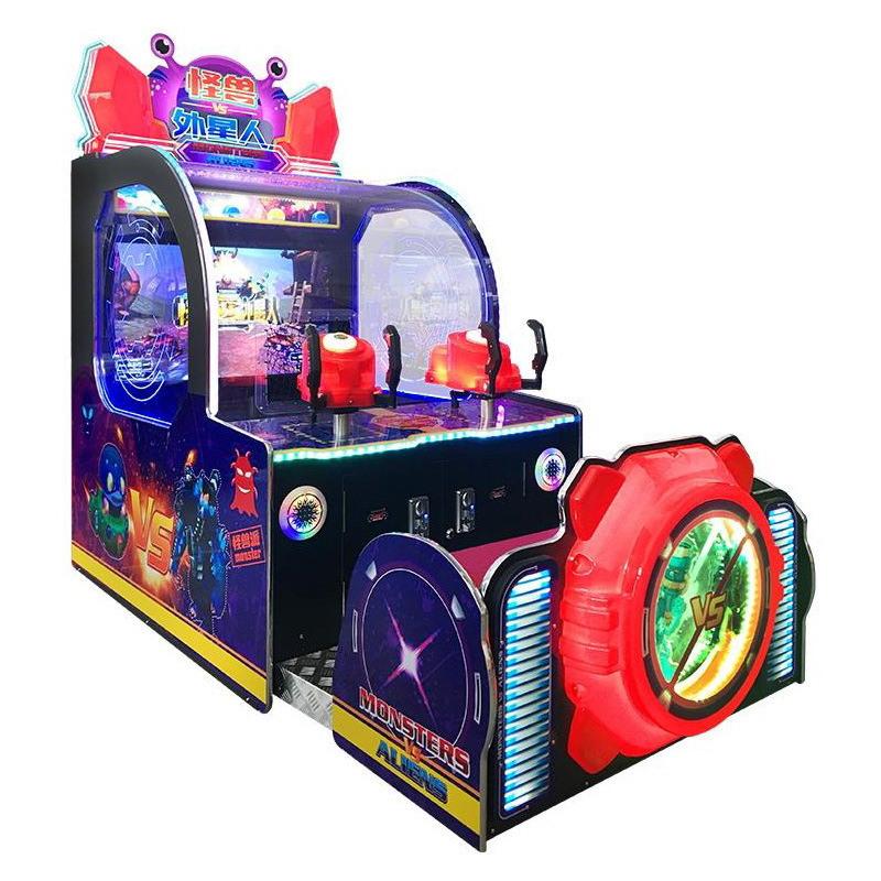 Arcade Ticket Machine - Mesin Permainan Bola Monster VS Alien,