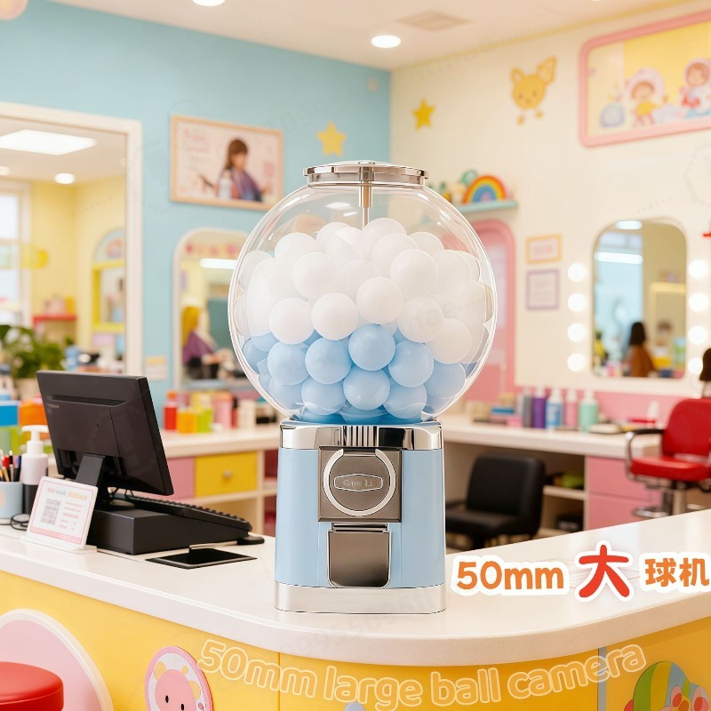 Open Vending Machine - Bola Mainan Kapsul 50MM, Bola Lotere