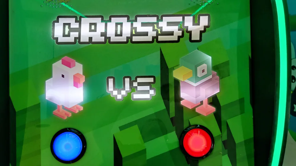Arcade Ticket Machine - Mesin Permainan Video Arcade Crossy Road