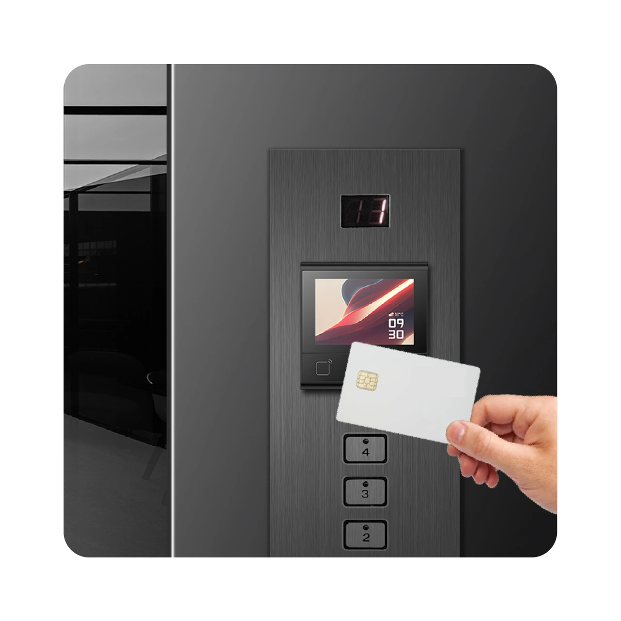 Nfc Card Reader Vending - Sistem Kontrol Akses Ethernet DW200, Pembaca/Penulis