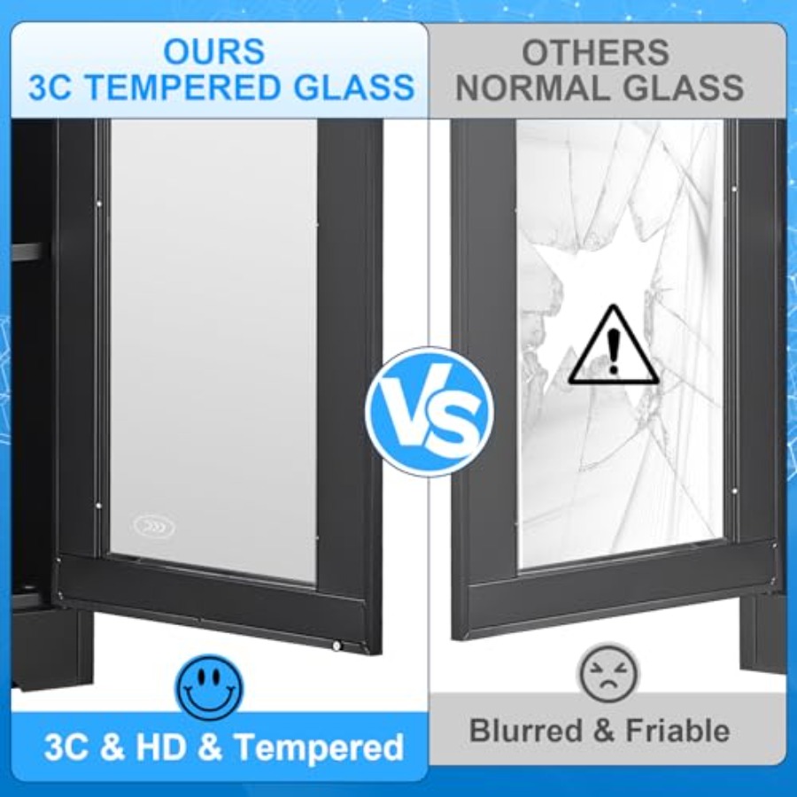 71 Lemari Pajang Kaca Logam un - Glass Cabinet Display ulasan dan harga