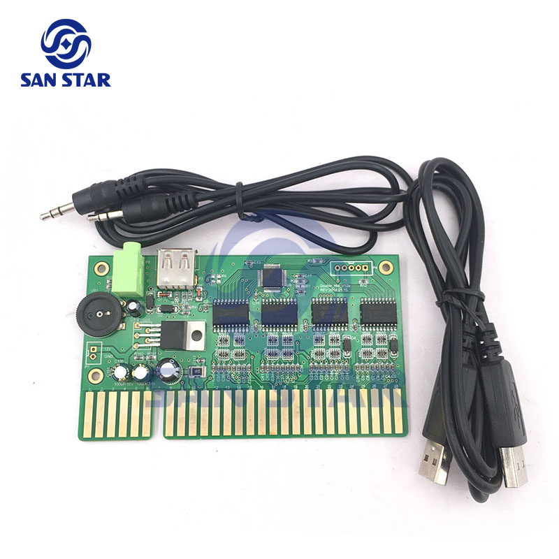 PC Ke JAMMA Papan Konverter US - Usb Game Board Jamma ulasan dan harga