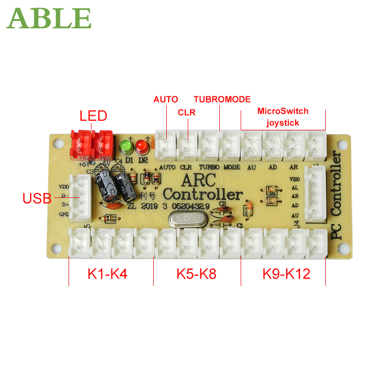Arcade 2 Player Zero Delay Kit - Arcade Ticket Machine ulasan dan harga