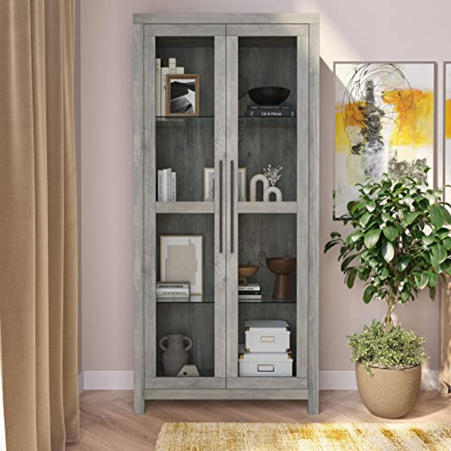 Lemari Pajangan Kaca Avalon 68 - Glass Cabinet Display ulasan dan harga