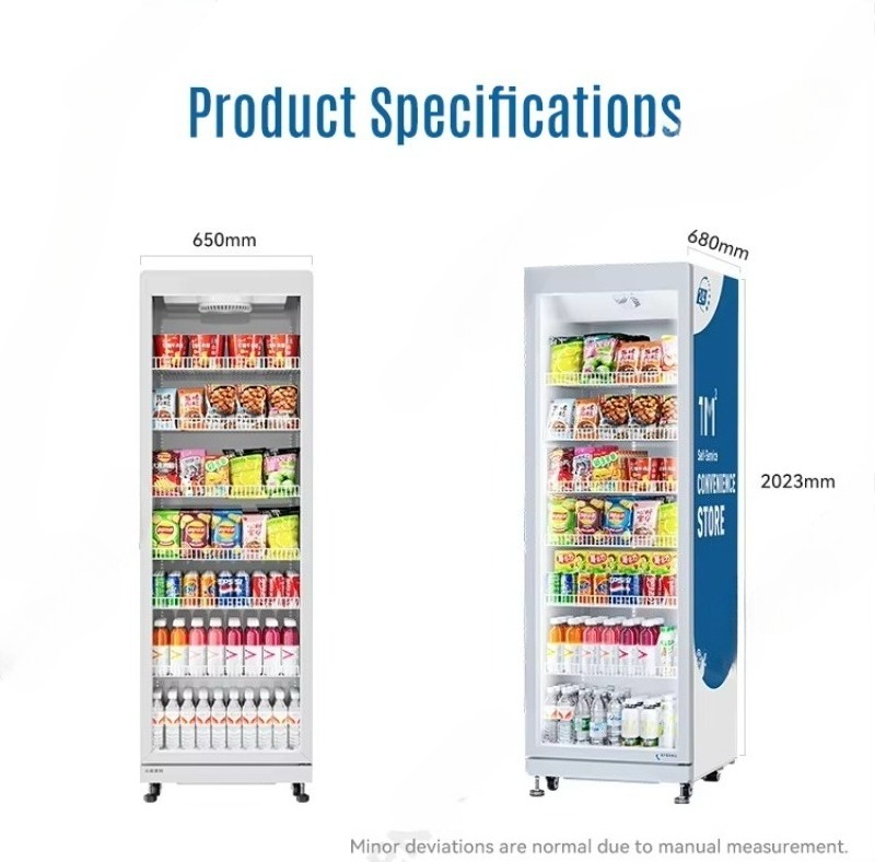 Mesin Vending Otomatis FOODLIN - Open Vending Machine ulasan dan harga