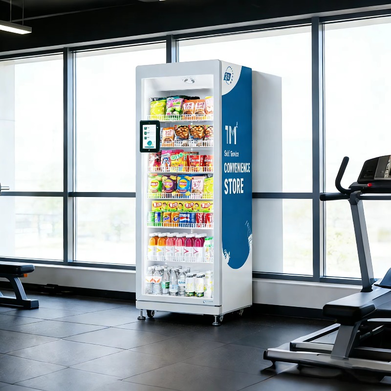 Mesin Penjual Otomatis Kombina - Open Vending Machine ulasan dan harga