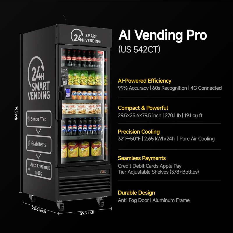 Mesin Vending Pintar Terbuka D - Open Vending Machine ulasan dan harga