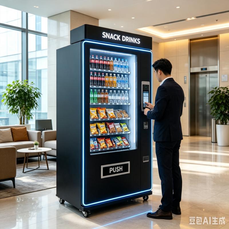 Mesin Penjual Makanan Ringan y - Open Vending Machine ulasan dan harga