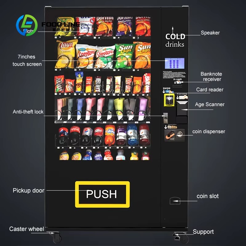 Mesin Penjual Otomatis Snack d - Open Vending Machine ulasan dan harga