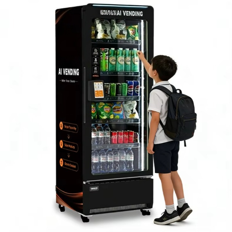 Mesin Penjual Otomatis Kombina - Open Vending Machine ulasan dan harga