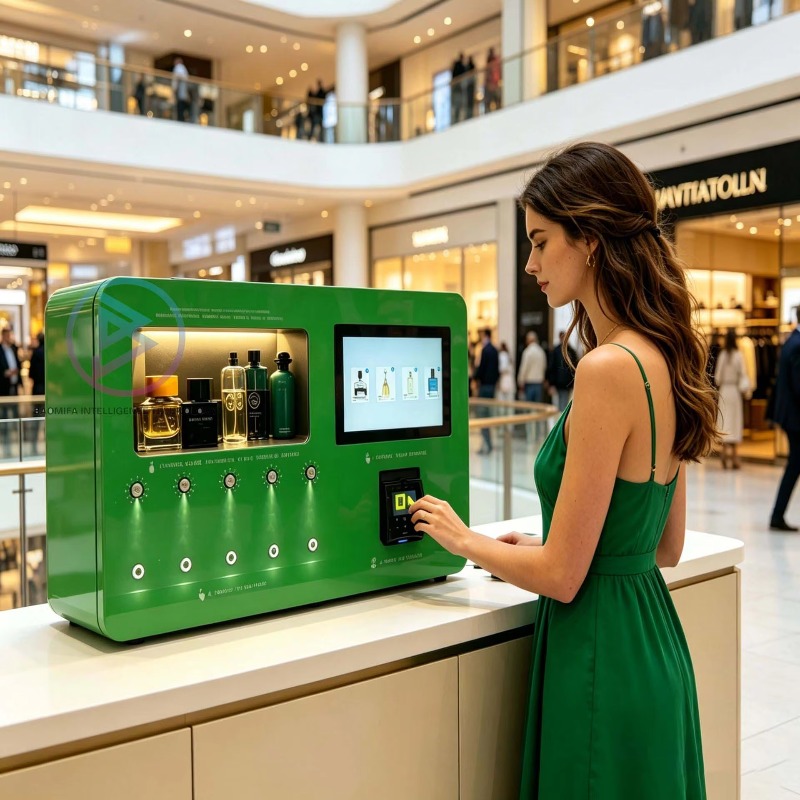 Mesin Penjual Parfum Dinding T - Open Vending Machine ulasan dan harga