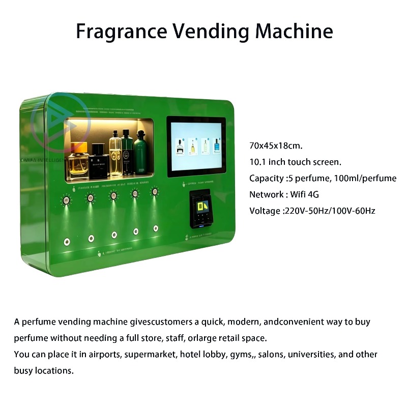 Mesin Penjual Parfum Dinding T - Open Vending Machine ulasan dan harga
