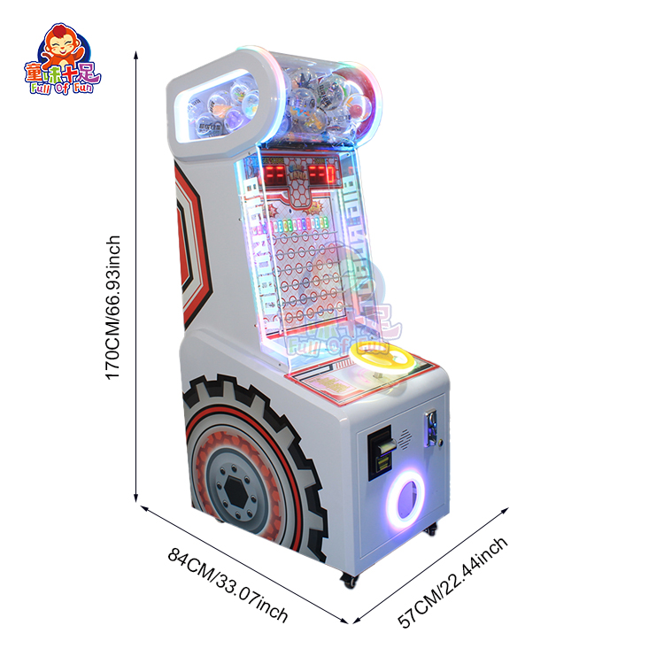 Mesin Permainan Lempar Bola Ko - Arcade Ticket Machine ulasan dan harga