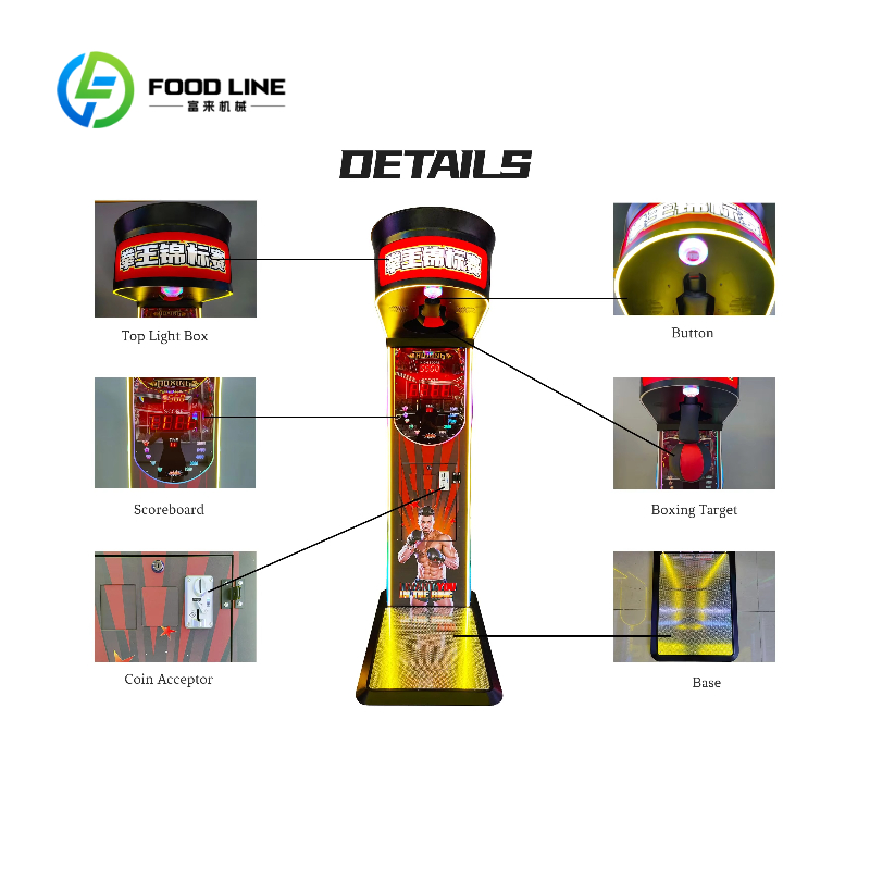 Mesin Permainan Tinju Elektron - Arcade Game Vending Machine ulasan dan harga