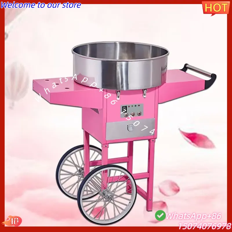 Mesin Pembuat Gula Kapas Otoma - Candy Floss Machine ulasan dan harga