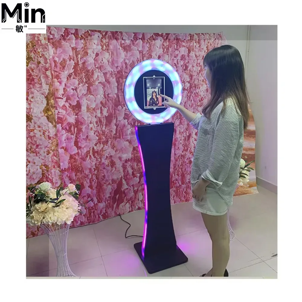 Mesin Photo Booth Portabel 360 - Photo Booth Machine ulasan dan harga