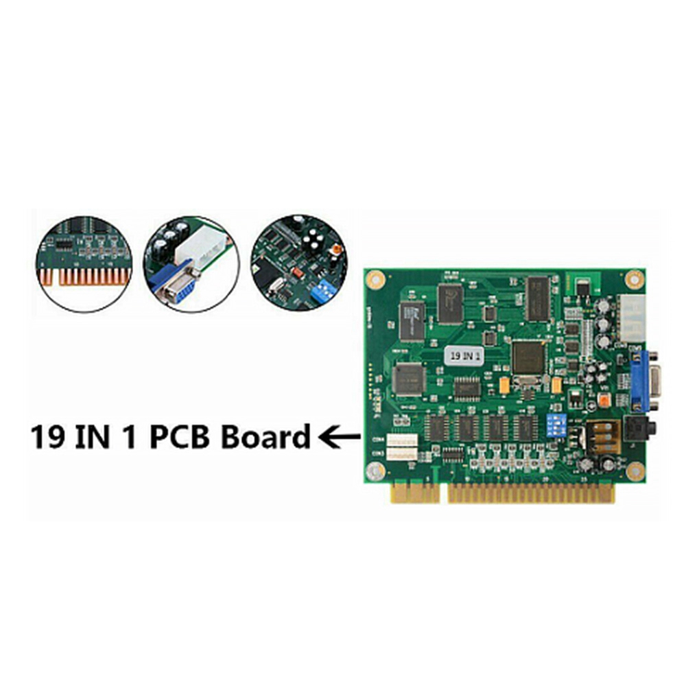 B68A 19 In 1 Papan PCB Multika - Usb Game Board Jamma ulasan dan harga