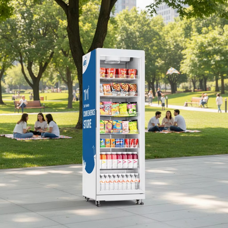 Mesin Penjual Otomatis Tanpa A - Open Vending Machine ulasan dan harga