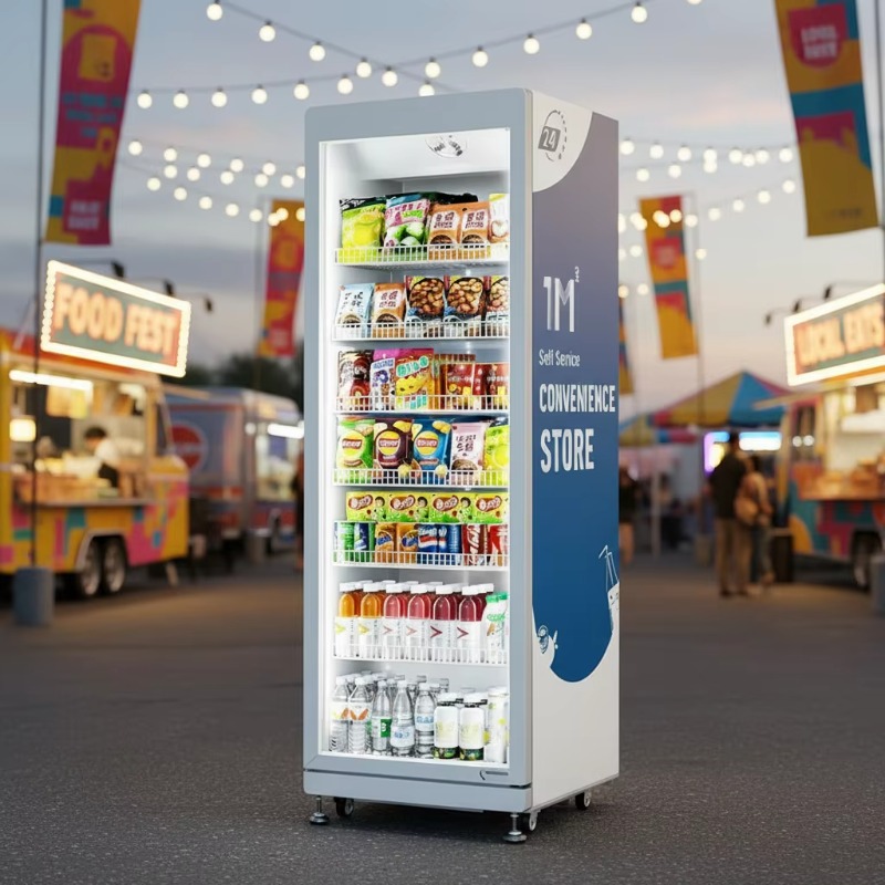 Mesin Penjual Otomatis Tanpa A - Open Vending Machine ulasan dan harga