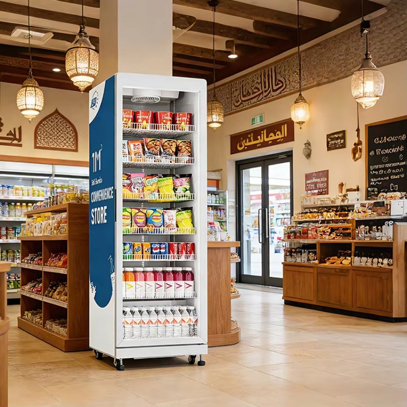Mesin Penjual Otomatis Tanpa A - Open Vending Machine ulasan dan harga